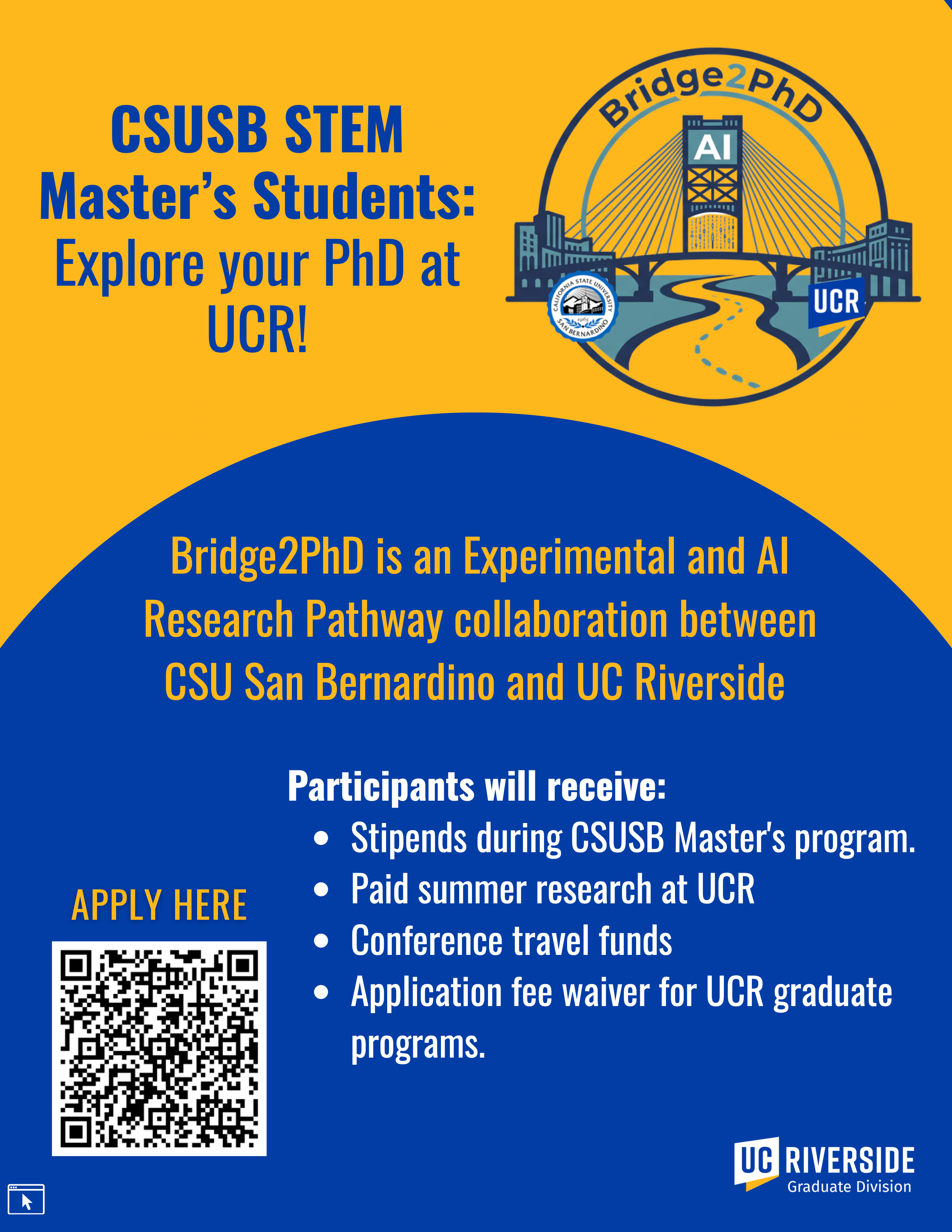 Bridge2PhD Flyer