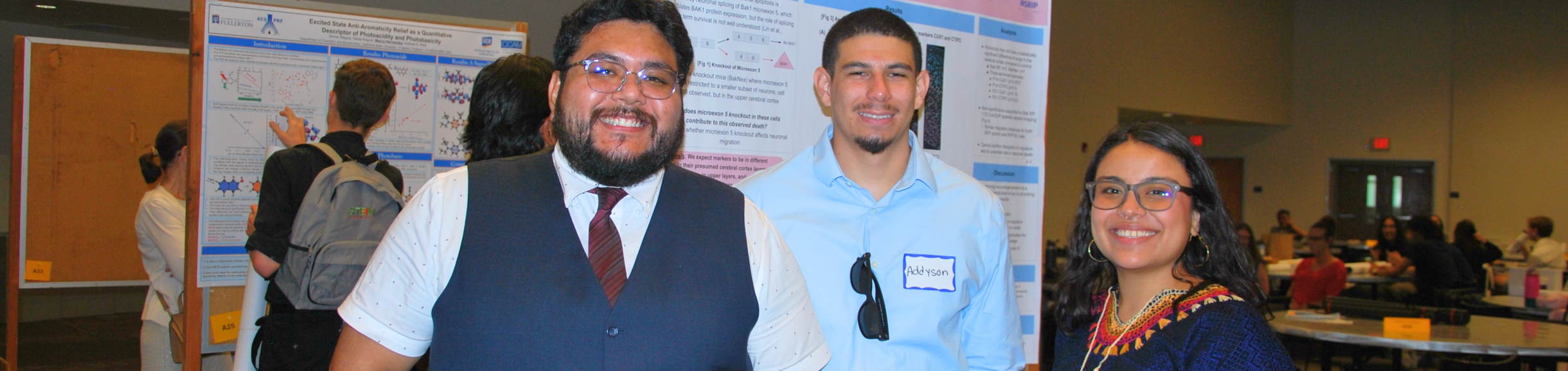 Students pose st 2024 MSRIP Symposium